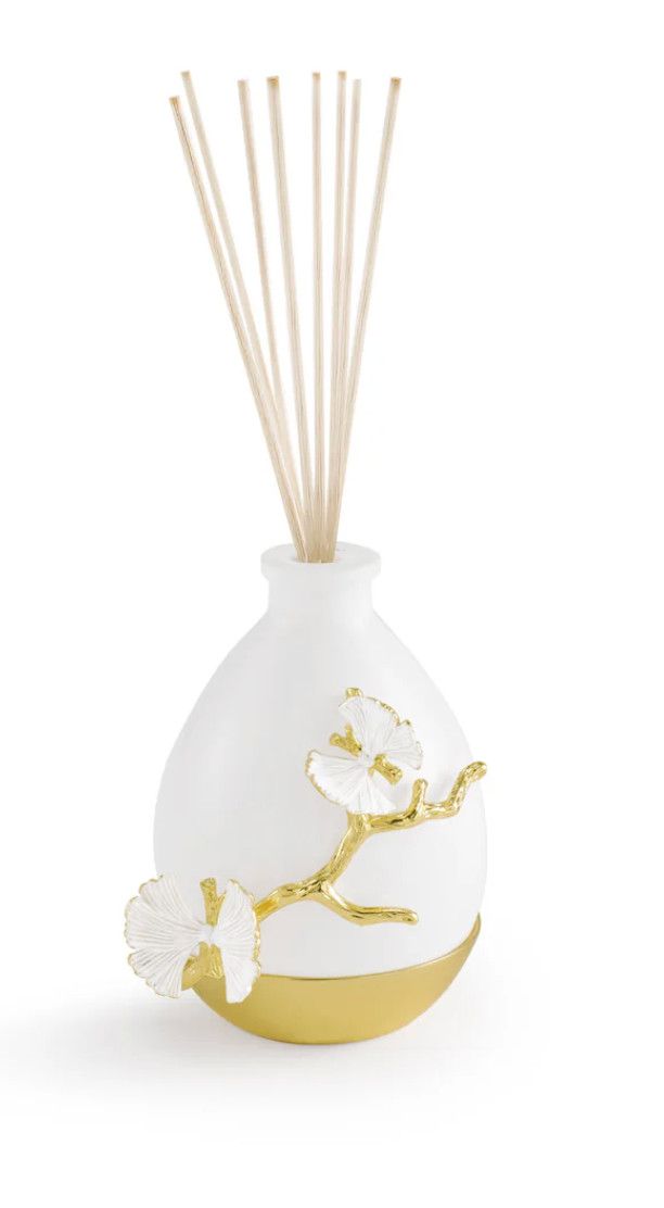 Scented Reed Diffuser, Type: Butterfly Gingko Gold