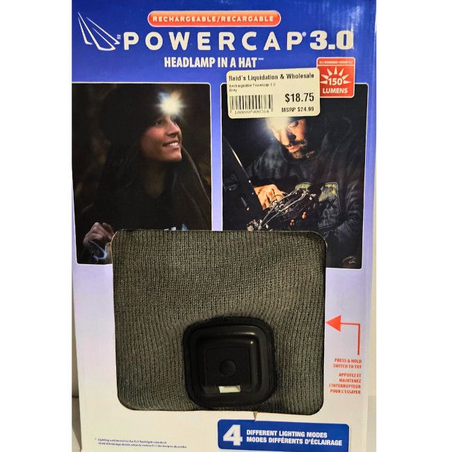 Rechargeable PowerCap 3.0 Grey