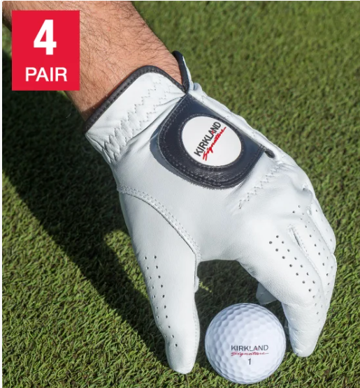 KS Right Hand Golf Glove 4PK M