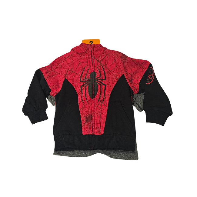 Marvel Hoodie and T Shirt Kids Size 2