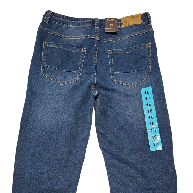 Silver Knit Pant Skinny Fit 16