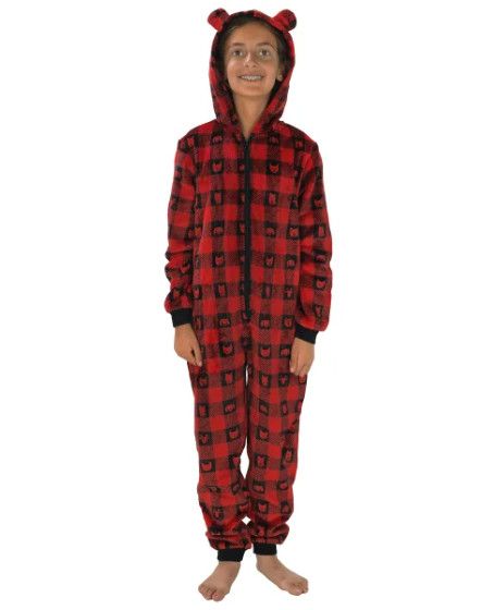 Munki Munki Kids Onesie Red XL (14/16)