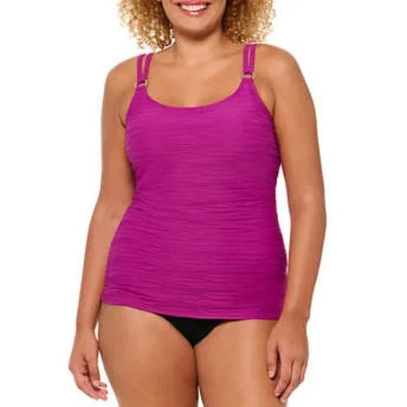 Christina Swimwear Tankini Pink/Black