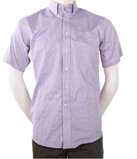 KS Men&#39;s Short Sleeve Dress Shirt