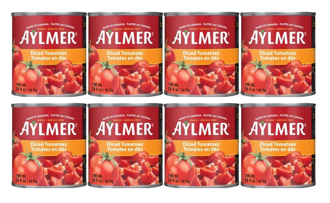 Aylmer Diced Tomatoes 8 PK