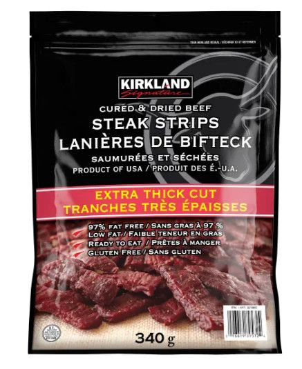KS Cured &amp; Dried Beef Steak Strips