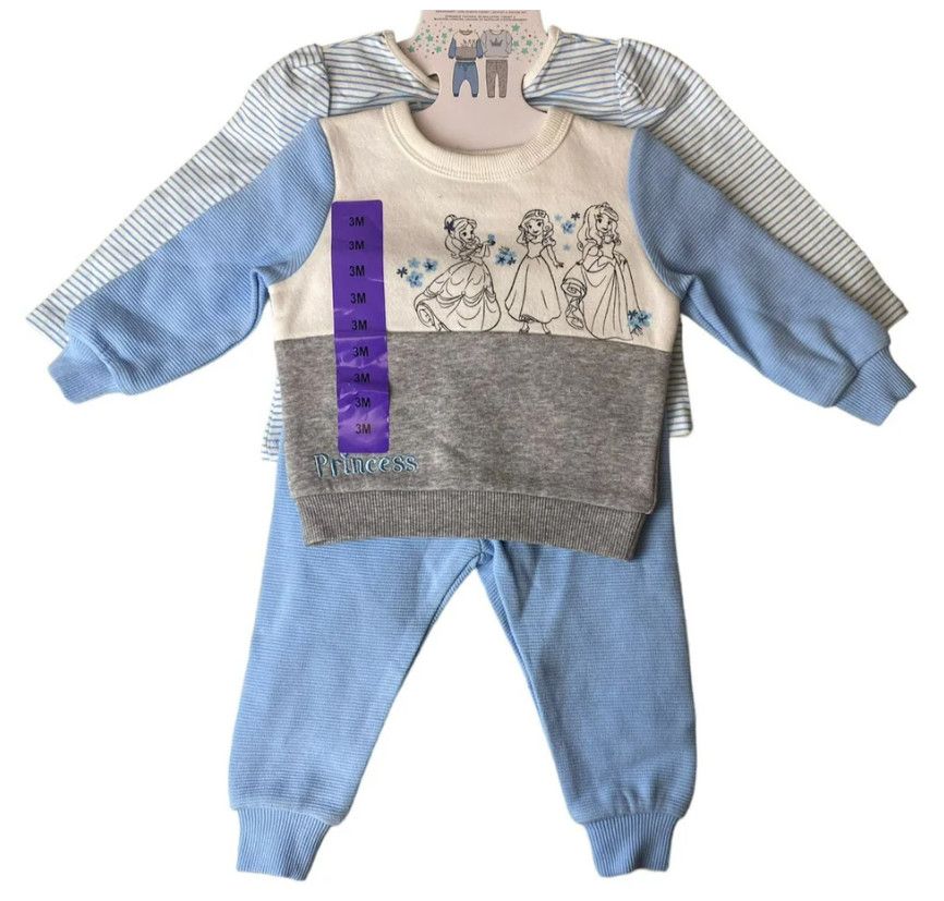 Disney Infant Set Princess, Size: 3M