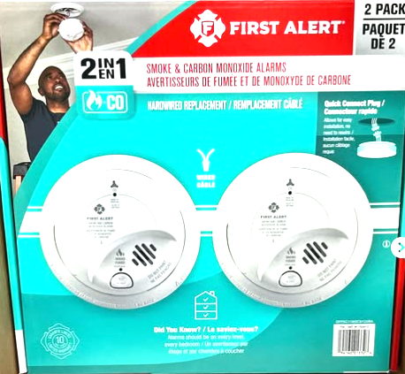 FIRST ALERT HW SMK+ CM DETECTOR
