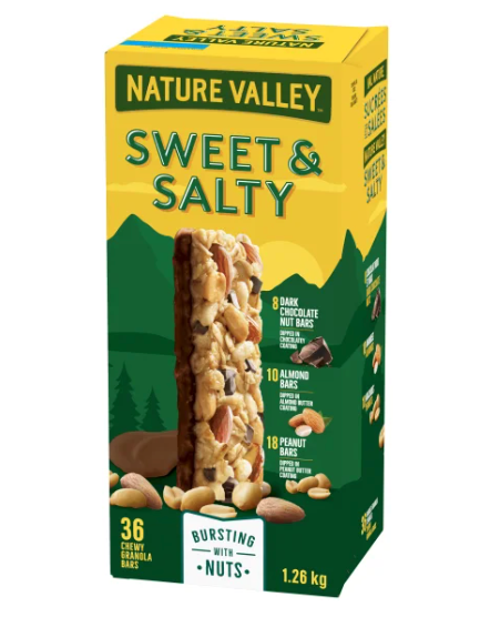 NATURE VALLEY SWEET &amp; SALTY GRANOLA BARS