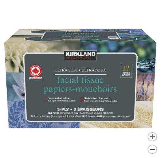 KIRKLAND FACIAL TISSUE