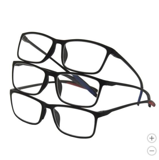 DESIGN OPTICS +1.25 READERS 3PK