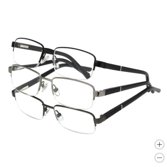 DESIGN OPTICS +1.75 READERS 3PK
