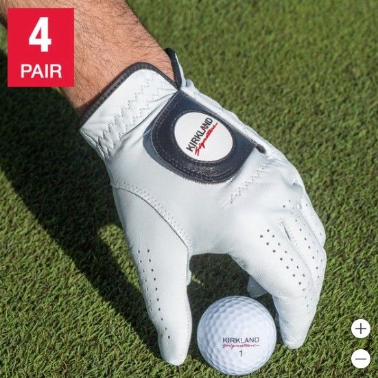 KS Right Hand Golf Glove 4PK XL
