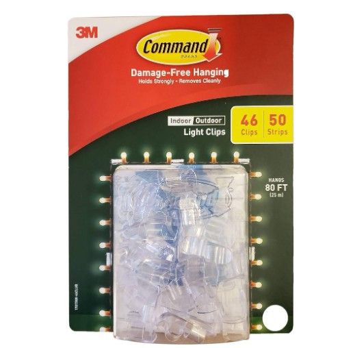 3M Command Light Clips