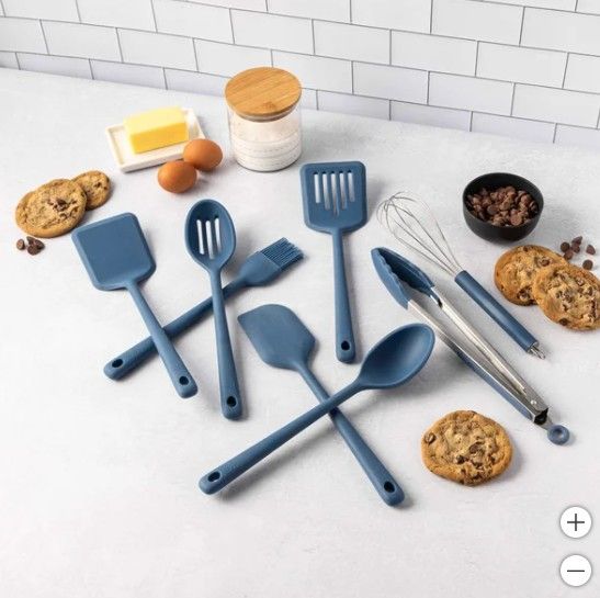 Core Kitchen Silicone Utensil Set, 8-pieces