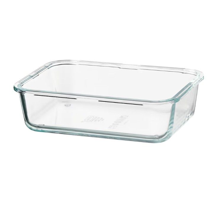 Glass Food Container and Lid (34 oz)
