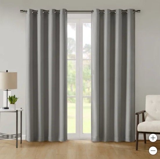 Beautyrest Blackout Curtain Panel, 2x (52 x90)