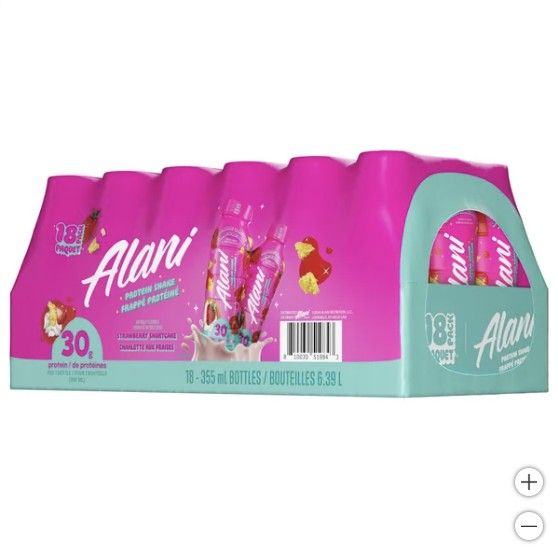 Alani Protein Shake Strawberry Shortcake, 18 x 355 mL