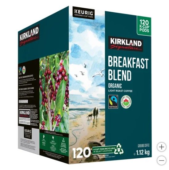 KS Breakfast Blend K-Cups 120PK