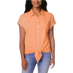 BUFFALO Ladies Tie Top, Color: Orange, Size: S