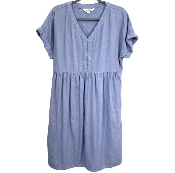 BRIGGS Linen Dress