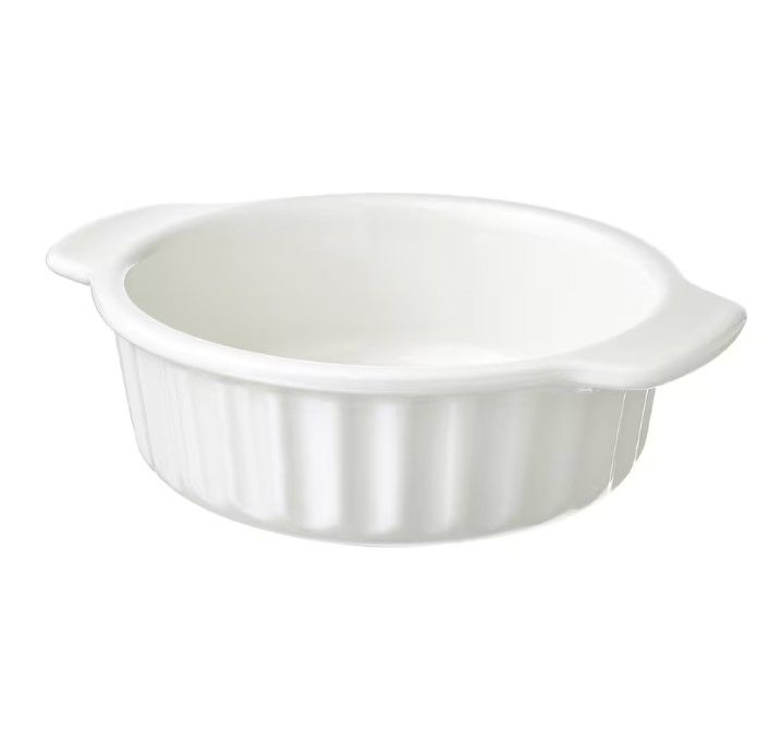 POETISK Oven dish, off-white, 23x19 cm (9x7 &quot;)