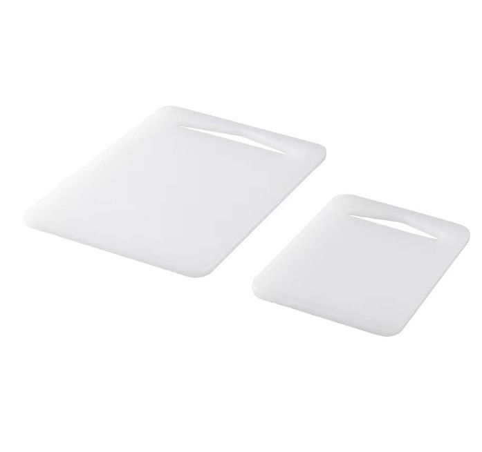 LEGITIM Chopping board, set of 2, white