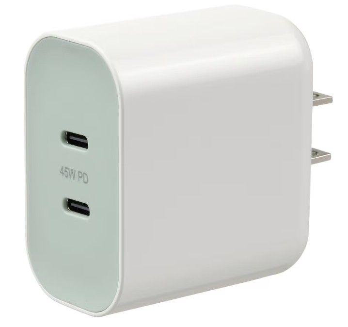 SJÖSS 45W 2-port USB charger, fast charging