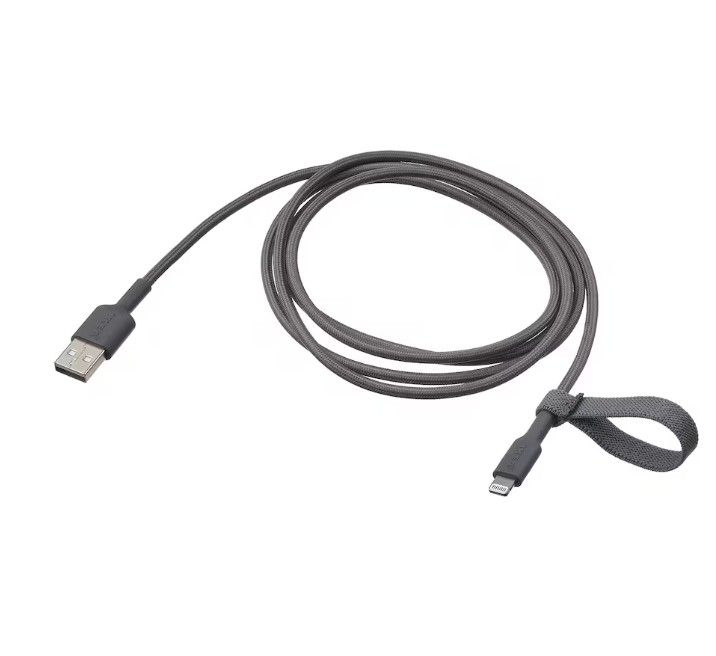 LILLHULT USB-A to lightning, dark gray, 1.5 m (4 &#39; 11 &quot;)
