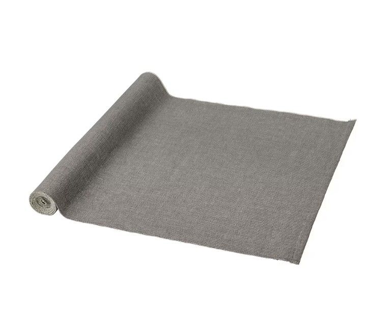 SVARTSENAP Table runner, natural, 35x130 cm (14x51 &quot;), Color: Gray
