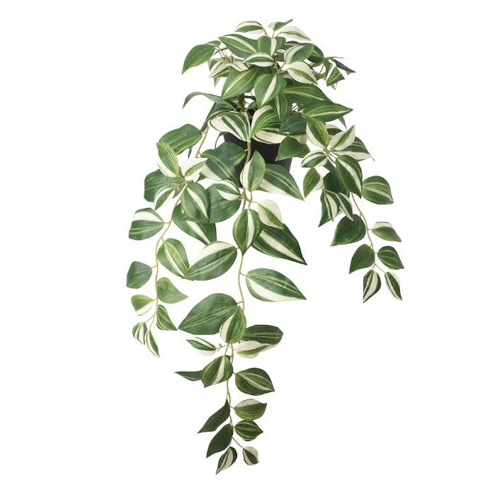 FEJKA Artificial potted plant, indoor/outdoor/tradescantia zebrina, 12 cm (4 ¾ &quot;)