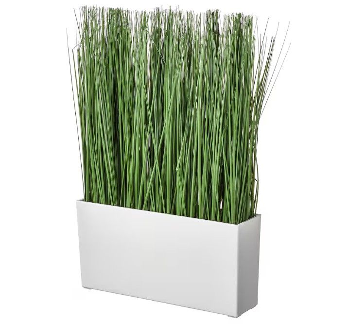 FEJKA Artificial potted plant with pot, indoor/outdoor grass