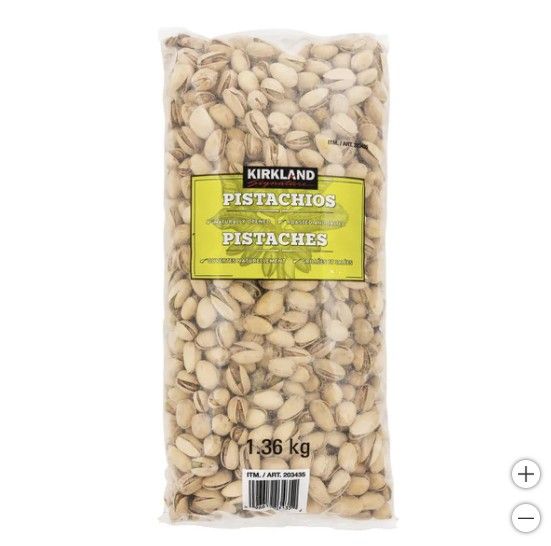 Kirkland Signature Pistachios, 1.36 kg