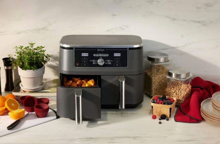 Ninja® Foodi® 6-in-1 XL Air Fryer with 2 Baskets, 10-qt