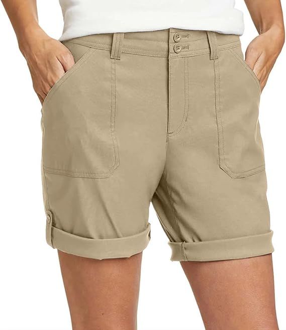 Eddie Bauer Women&#39;s Rolled Hem Bermuda Short