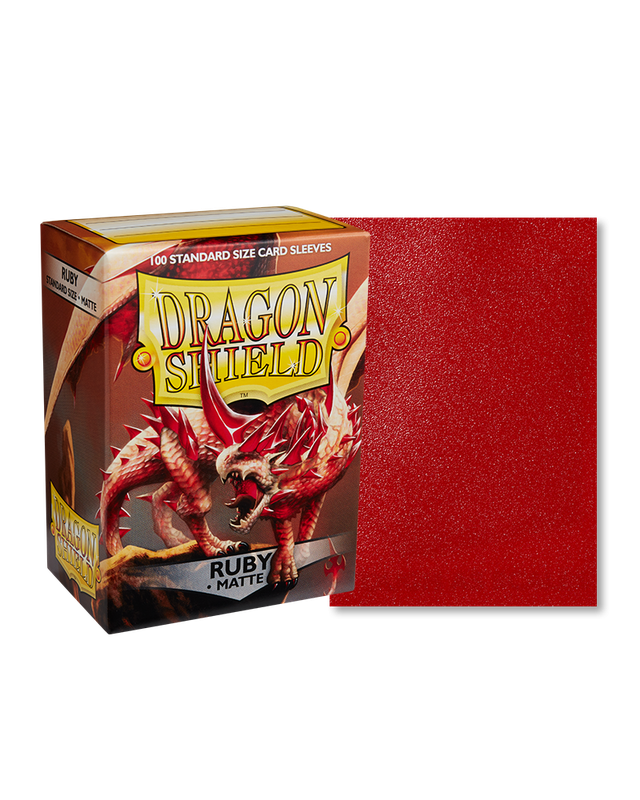 Dragon Shield Std Matte Ruby (100)