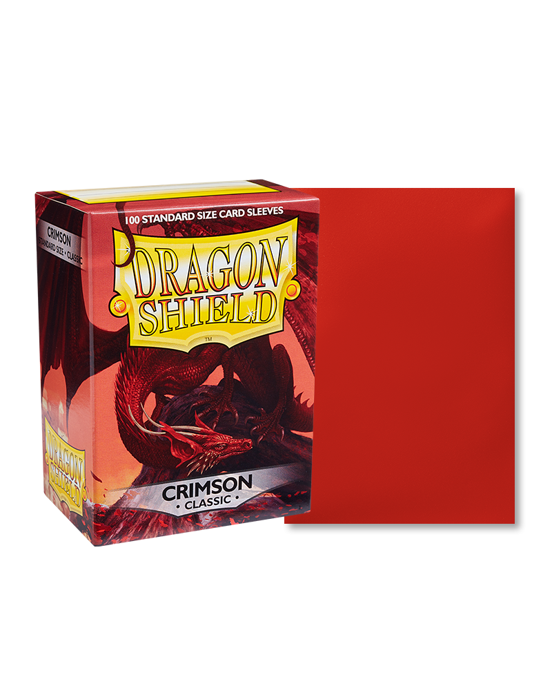 Dragon Shield Std Classic Crimson (100)