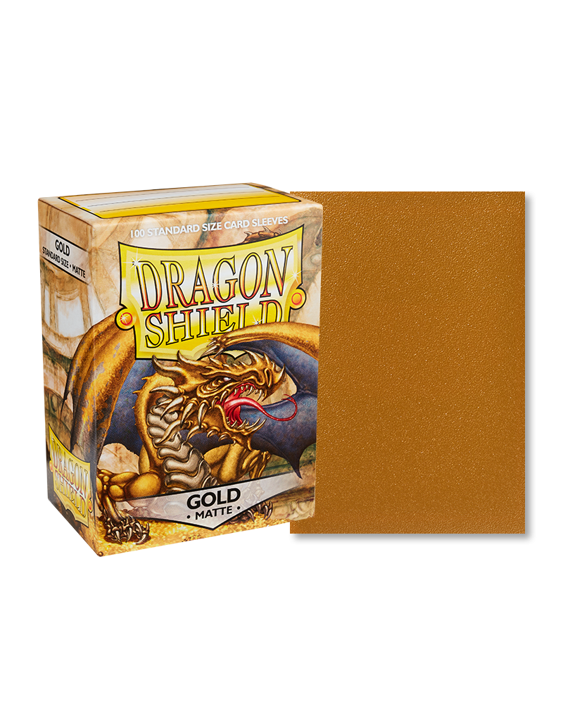 DragonShield Std Matte Gold (100)