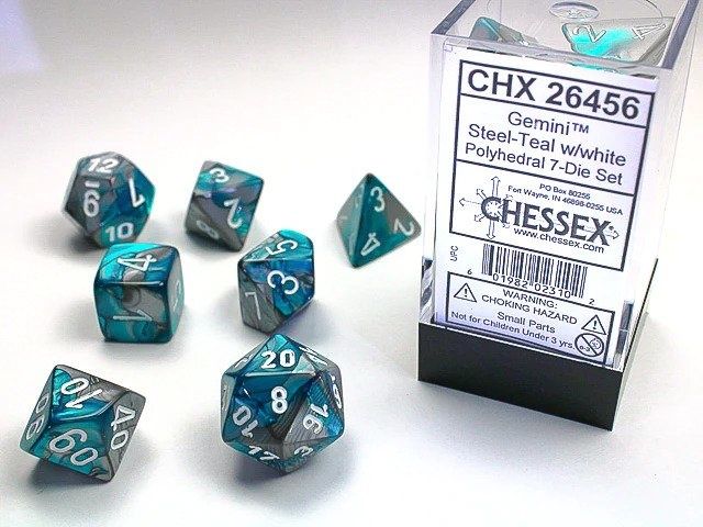 GMNI 7die steel-teal/white