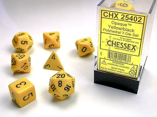 OPAQ 7die yellow/black