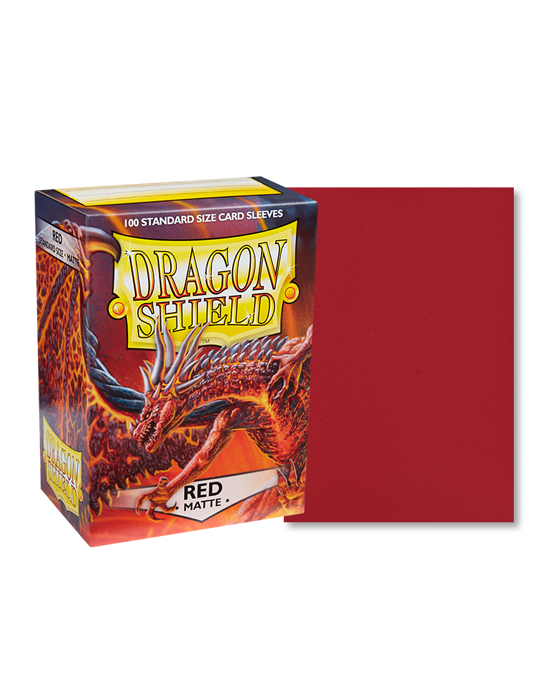 DragonShield Std Matte Red (100)