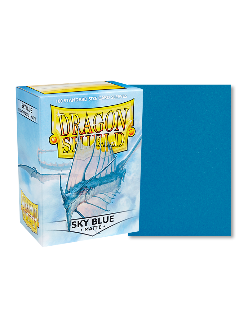Dragon Shield Std Matte Sky Blue  (100)