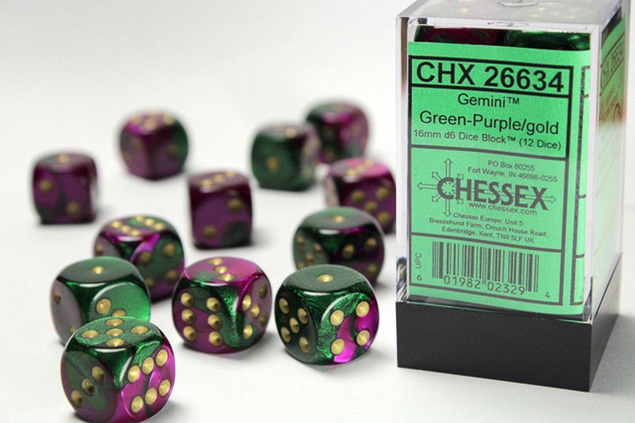GMNI 12d6 green-purple/gold