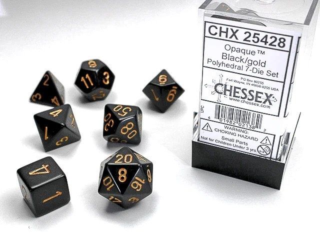 OPAQ 7die black/gold