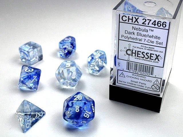 NBUL 7die dark blue/white