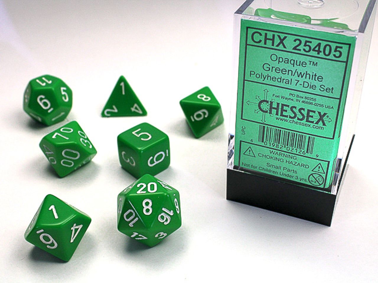 OPAQ 7die green/white