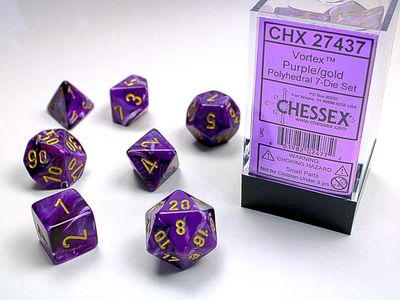 VRTX 7die purple/gold