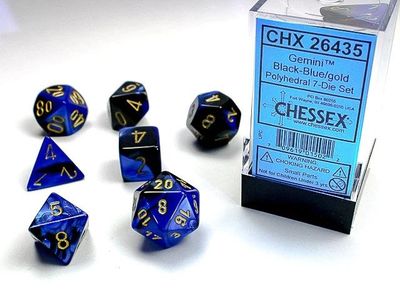 GMNI 7die black-blue/gold