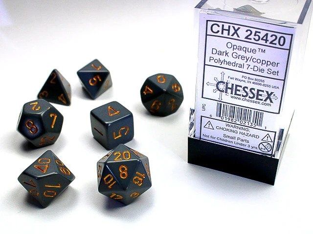 OPAQ 7die dark grey/copper
