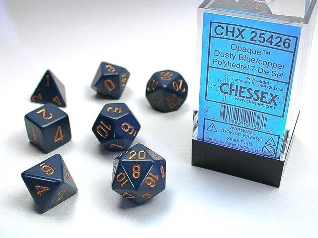 OPAQ 7die dusty blue/copper
